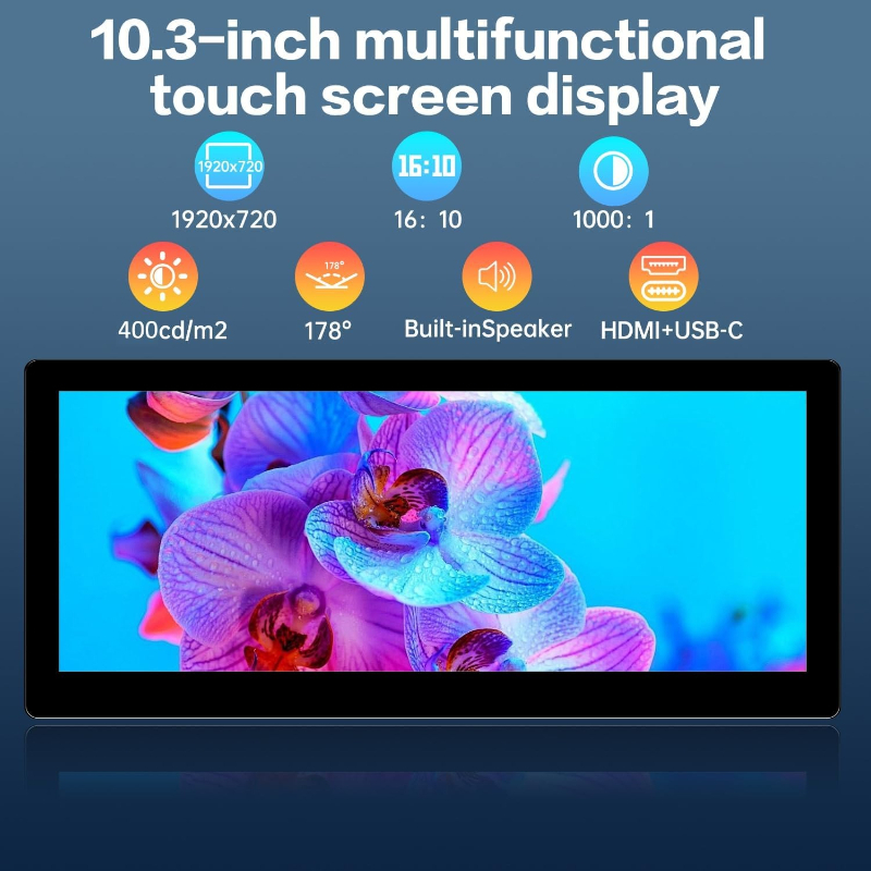 10.3inch Small Touchscreen Mon - đánh giá và giá Pc Gaming On Android
