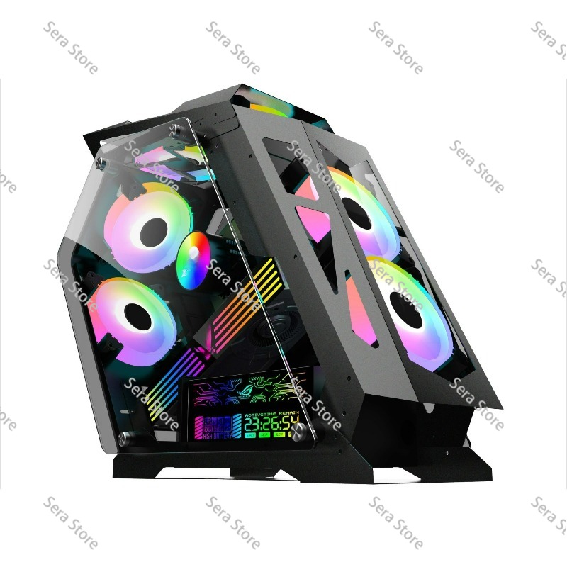 High-End Gaming PC Case w/LED  - đánh giá và giá Pc Gaming Optimization