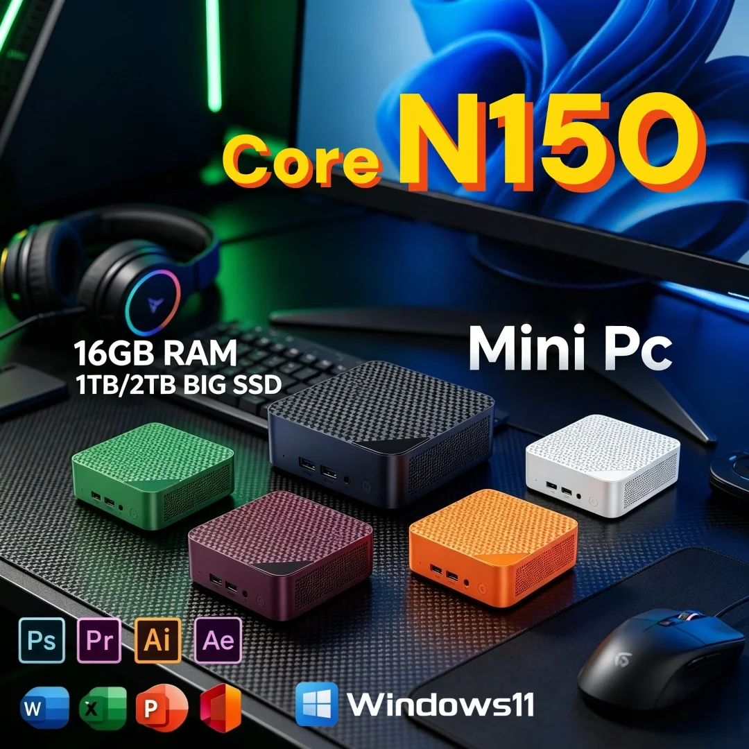 Core N150 Mini PC Powerful WiF - đánh giá và giá Pc Gaming Online
