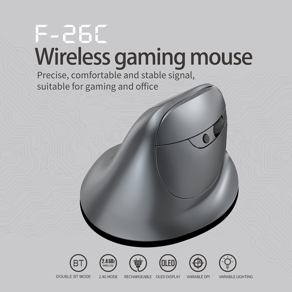 F-26C Vertical Gamer Mice Ergo - đánh giá và giá Pc Gaming Optimization