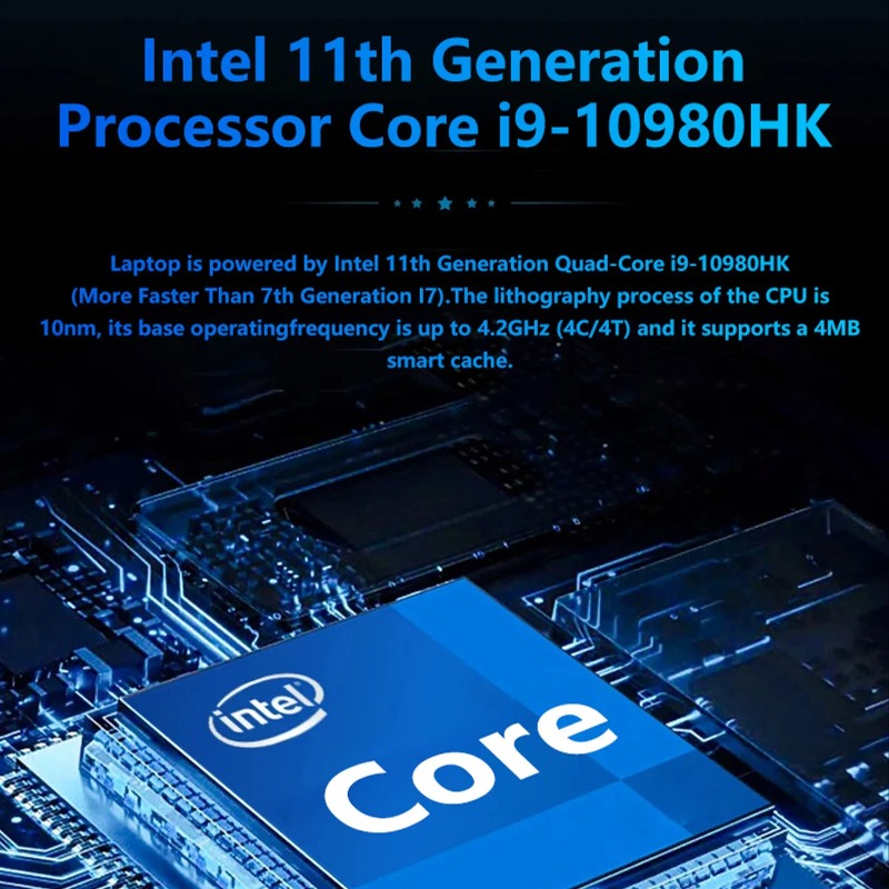 Intel Core i9-10980HK 15.6 Inc - đánh giá và giá Pc Gaming Intel Core I9