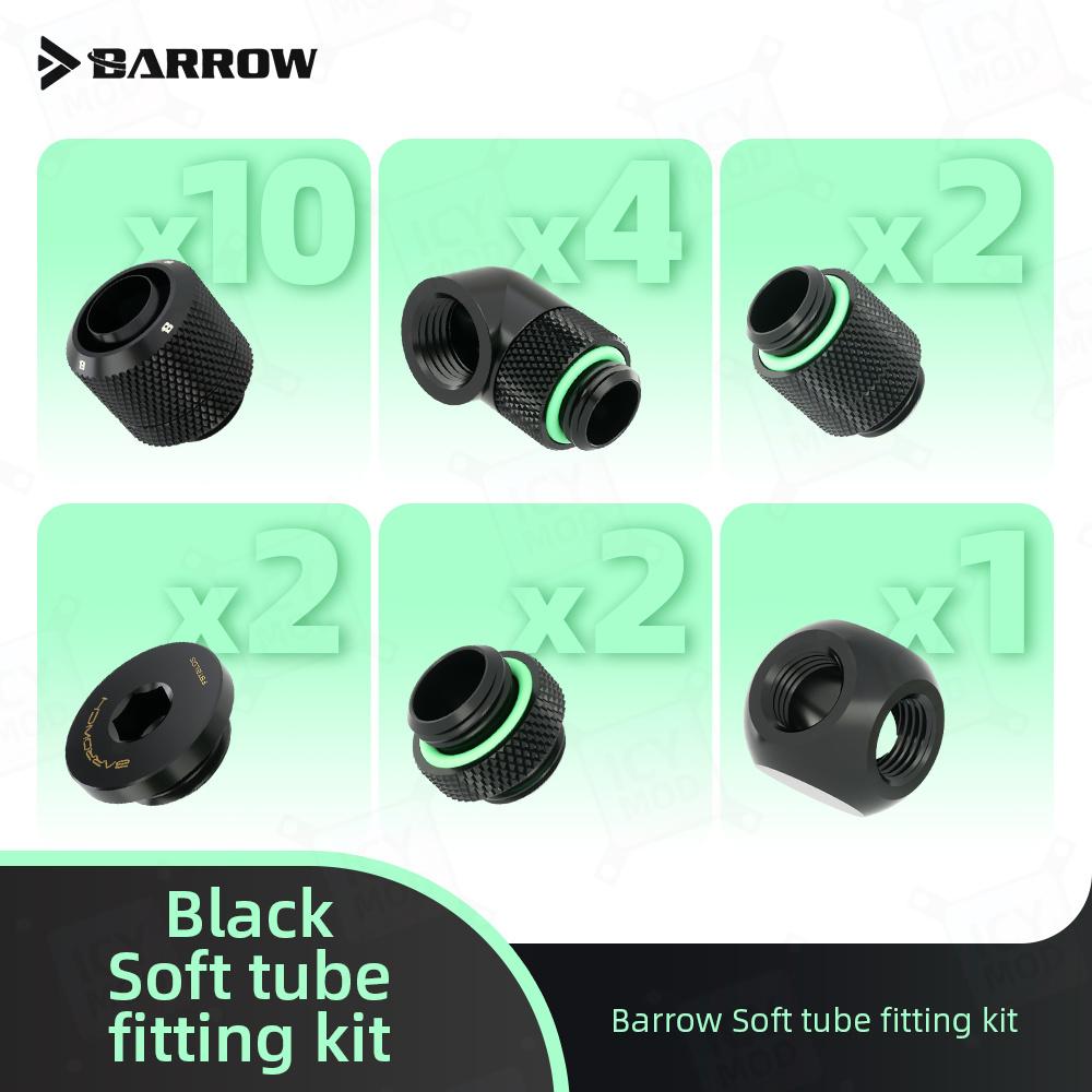 Barrow Soft Tube Connector Kit - đánh giá và giá Pc Gaming Youtube