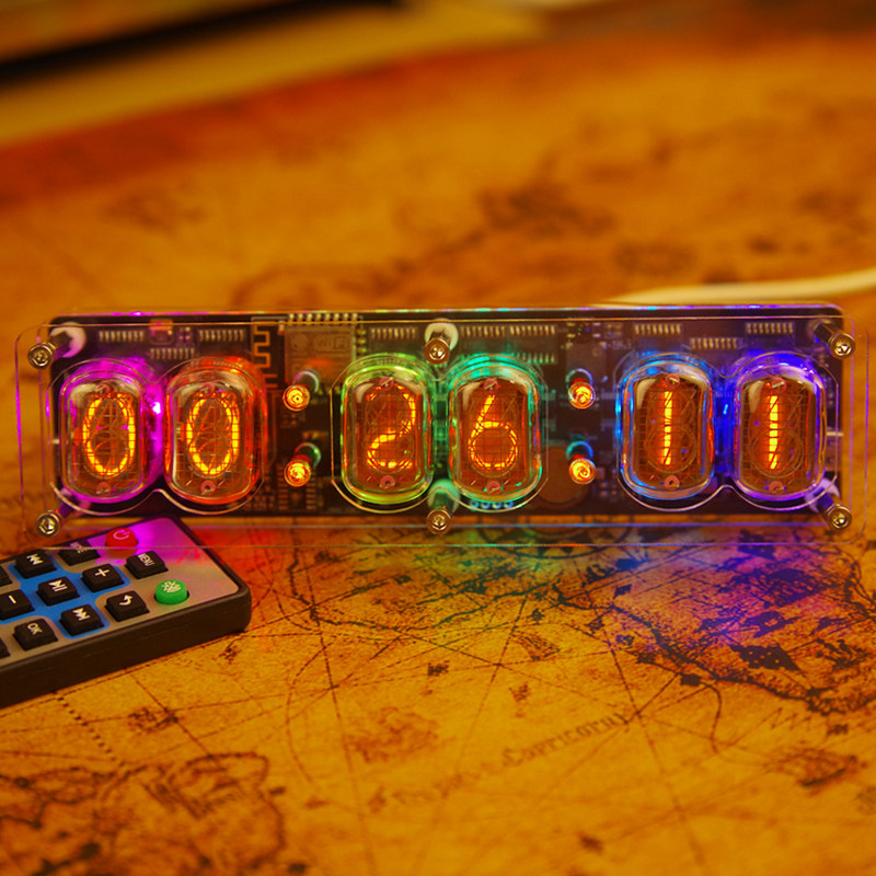 Nixie Tube Desk Clocks Six Dig - đánh giá và giá Pc Gaming Youtube
