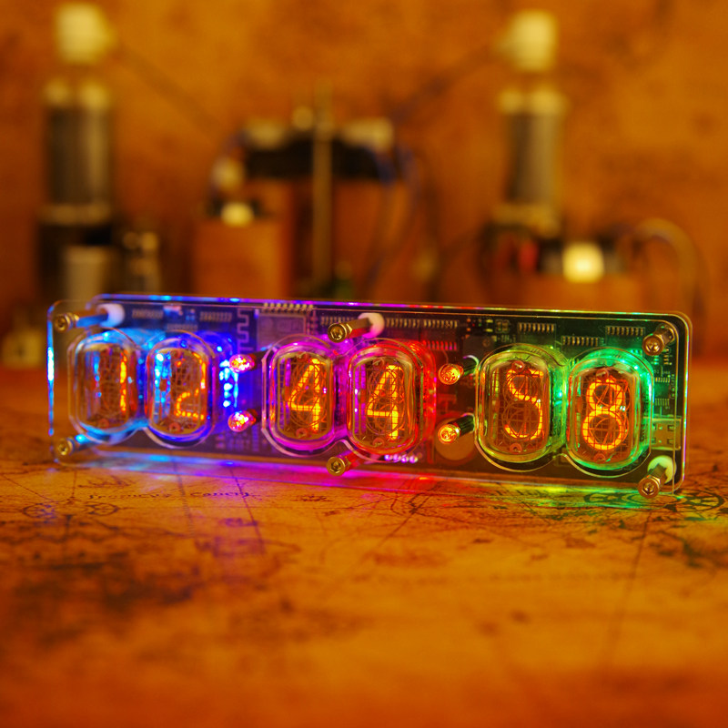 Nixie Tube Desk Clocks Six Dig - đánh giá và giá Pc Gaming Youtube