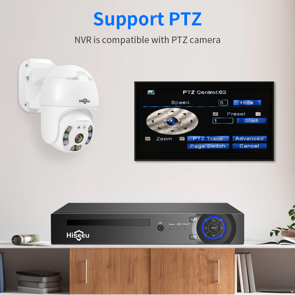Hiseeu 4CH 10CH 16CH 4K 8MP 5M - đánh giá và giá Webcam 4K