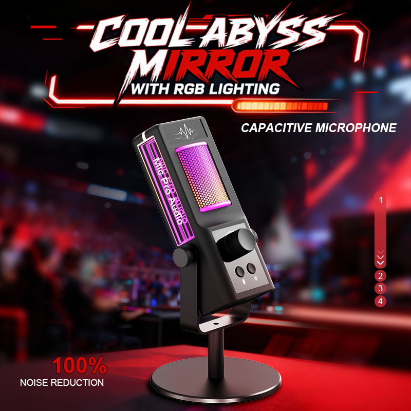 Rgb condenser microphone podca - đánh giá và giá Pc Gaming Online