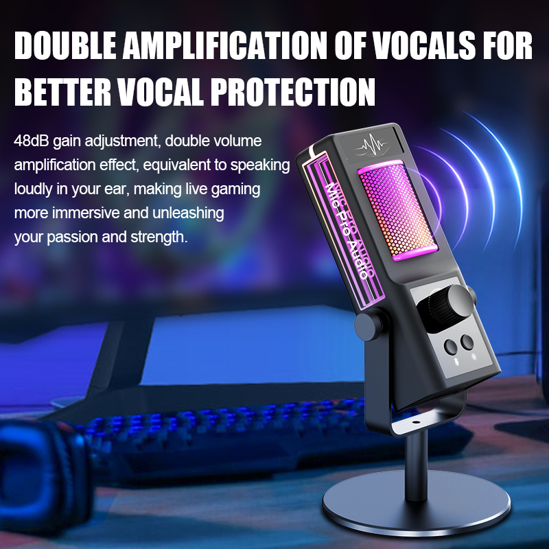Rgb condenser microphone podca - đánh giá và giá Pc Gaming Online