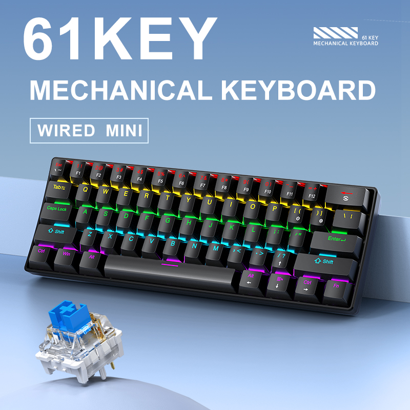 K61 Wired Mechanical Gaming Ke - đánh giá và giá Pc Gaming Uk