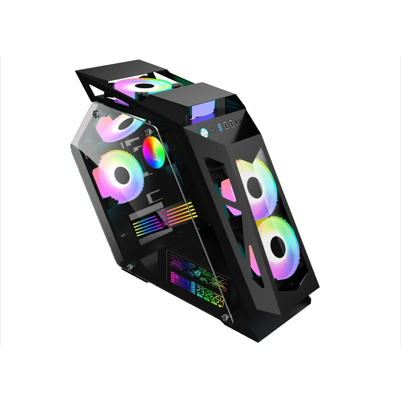 High-End Gaming PC Case w/LED  - đánh giá và giá Pc Gaming Optimization