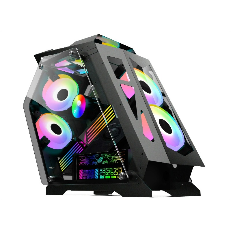 High-End Gaming PC Case w/LED  - đánh giá và giá Pc Gaming Optimization