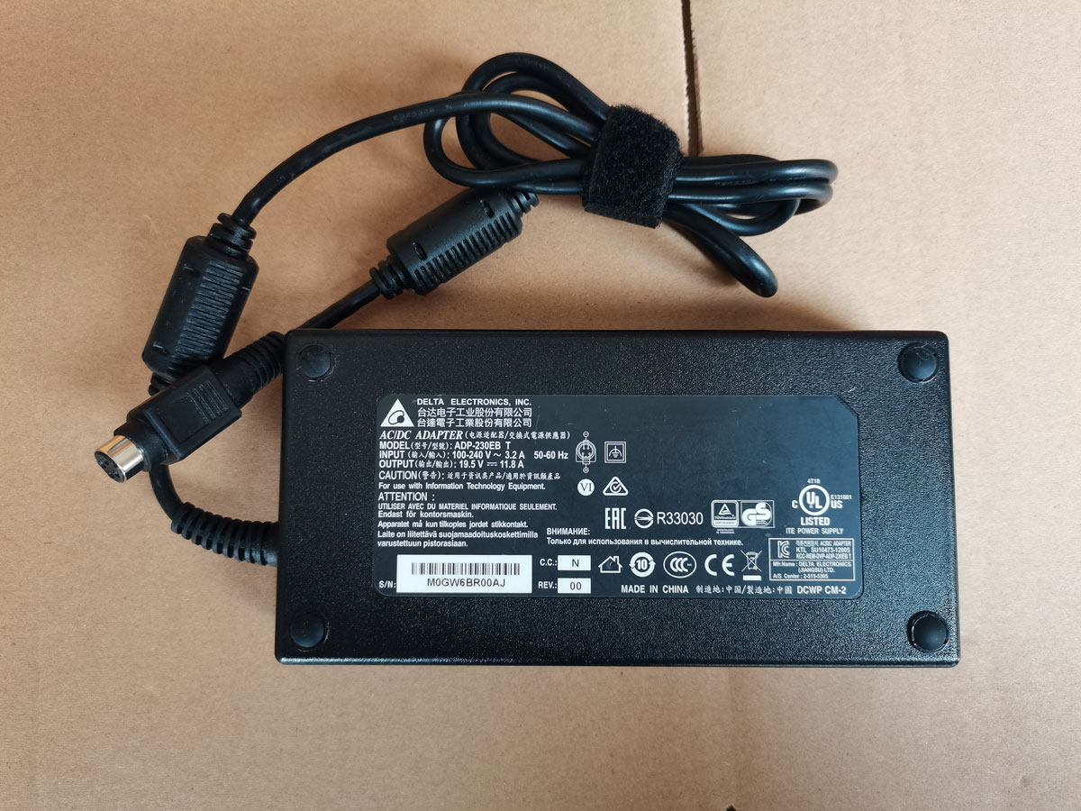 OEM Delta 230W 19.5V 11.8A ADP - đánh giá và giá Pc Gaming Uk