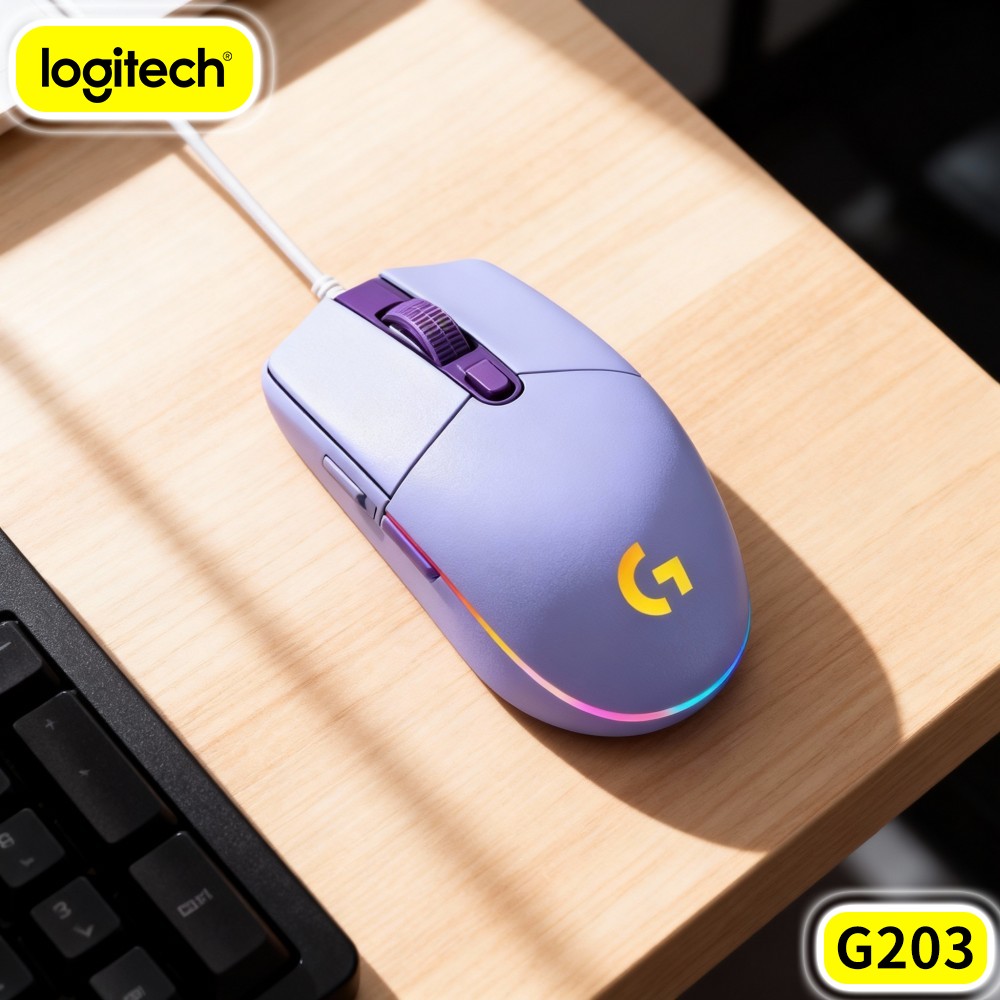 Logitech G203 Wired Gaming Mou - đánh giá và giá Pc Gaming Optimization