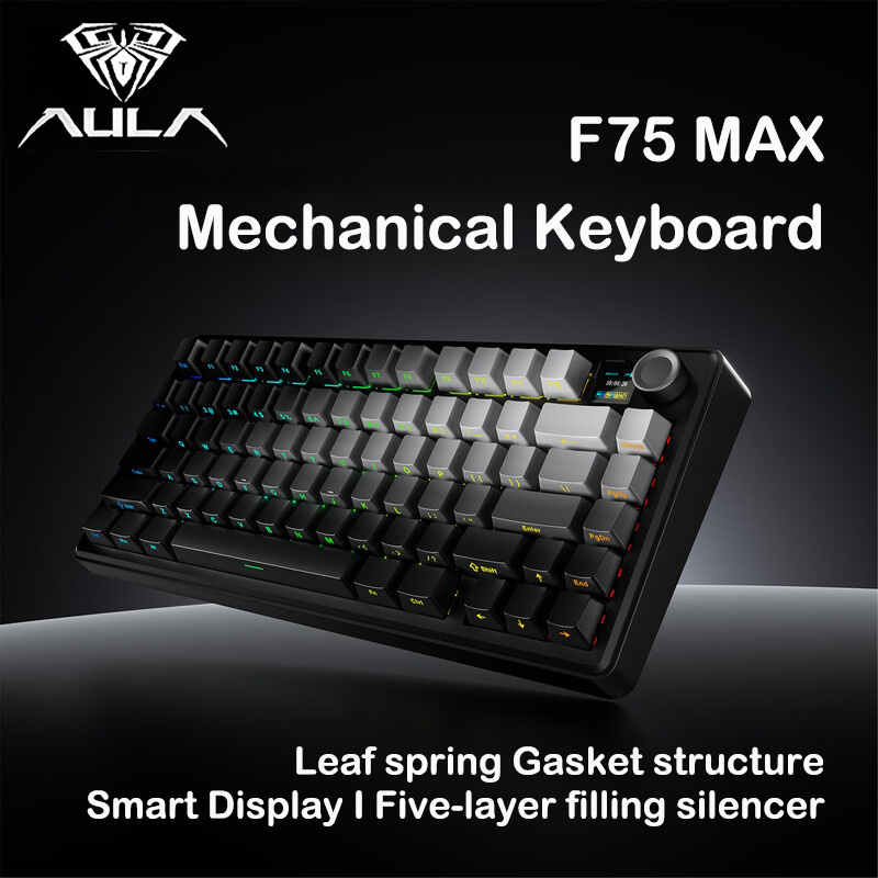 AULA F75 MAX 75% Tri-Mode Mech - đánh giá và giá Pc Gaming Uk