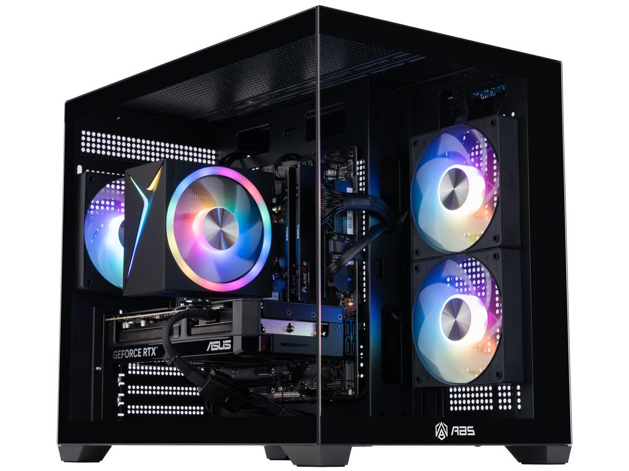 ABS Flux II Aqua Prebuilt Gami - đánh giá và giá Pc Gaming Intel Core I7