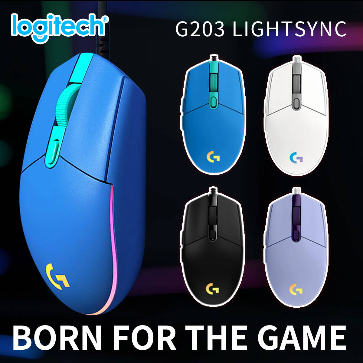 Logitech G203 Wired Gaming Mou - đánh giá và giá Pc Gaming Optimization
