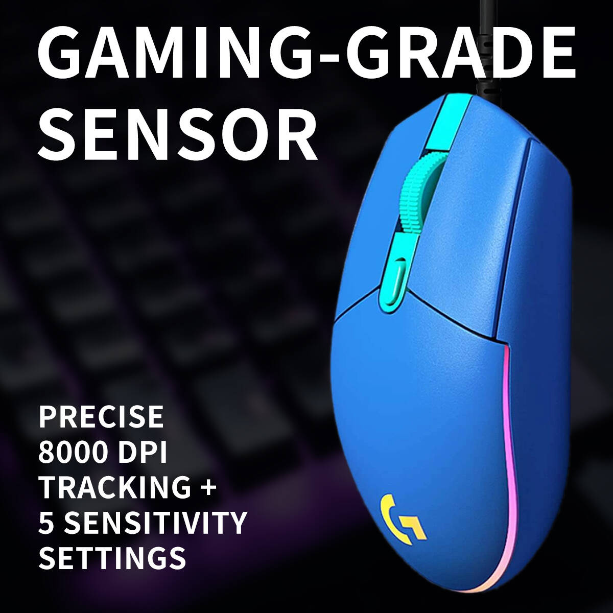 Logitech G203 Wired Gaming Mou - đánh giá và giá Pc Gaming Optimization