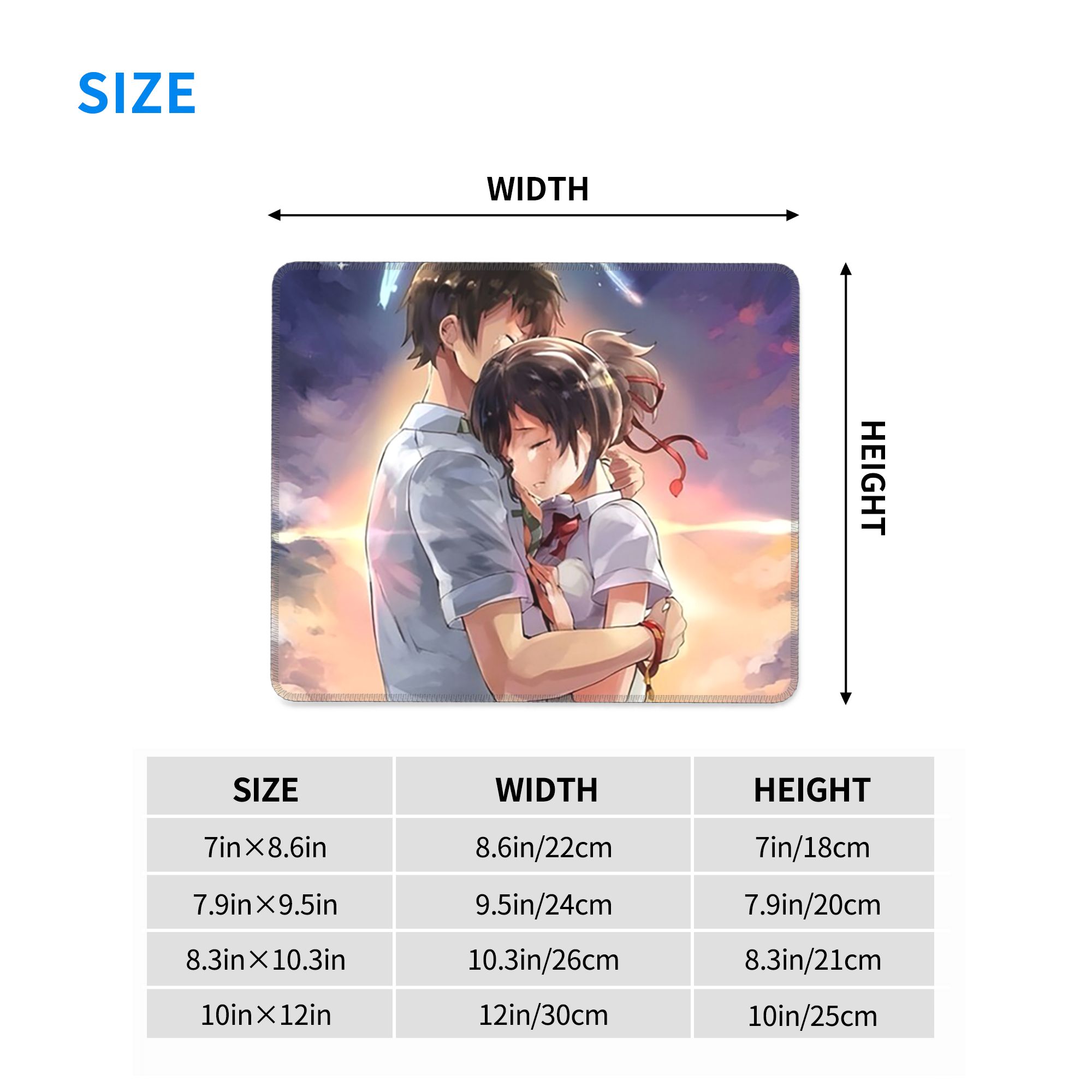 Japanese Anime Your Name Mouse - đánh giá và giá Pc Gaming Names
