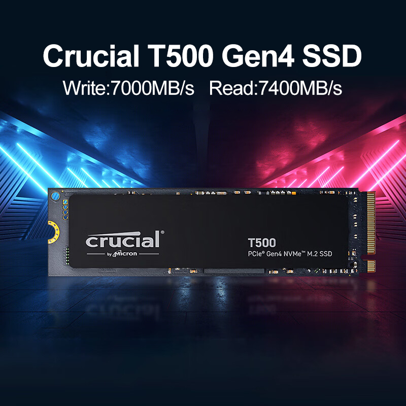 Crucial T500 1TB Gen4 NVMe M.2 - đánh giá và giá Pc Gaming Website